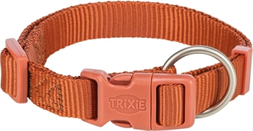 Trixie nylon halsbånd - Rust Str. S